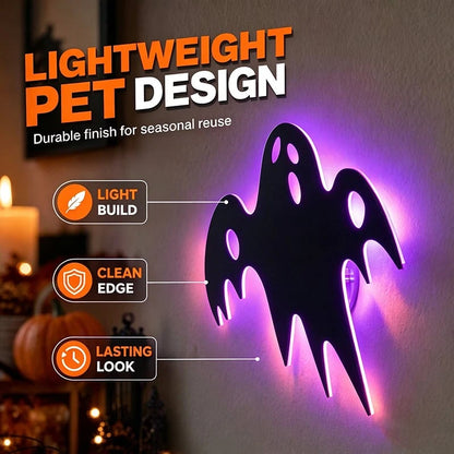 🎃Halloween HOT SALE 49% OFF 👻 Halloween LED Silhouette Wall Light Stickers