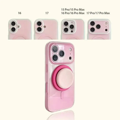 TYIIPLUS™ Magnetic Gradient Phone Case with Liquid Stand for iPhone