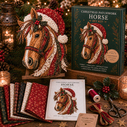 🎄🎅Christmas Patchwork Fabric DIY Decor Kit