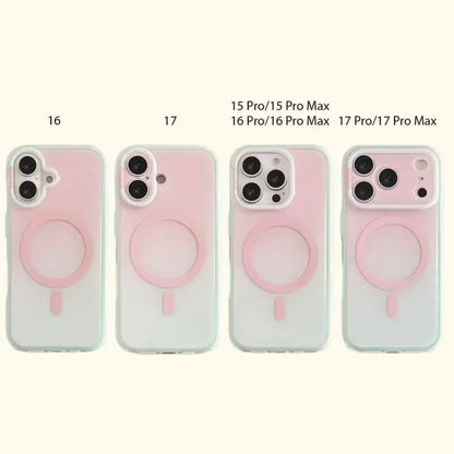 TYIIPLUS™ Magnetic Gradient Phone Case with Liquid Stand for iPhone