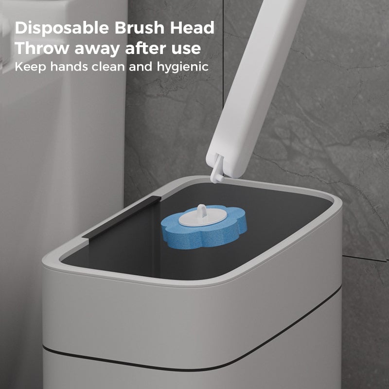 🚽💦Hands-Free Cleaning Gadget🧽Disposable toilet cleaning tool