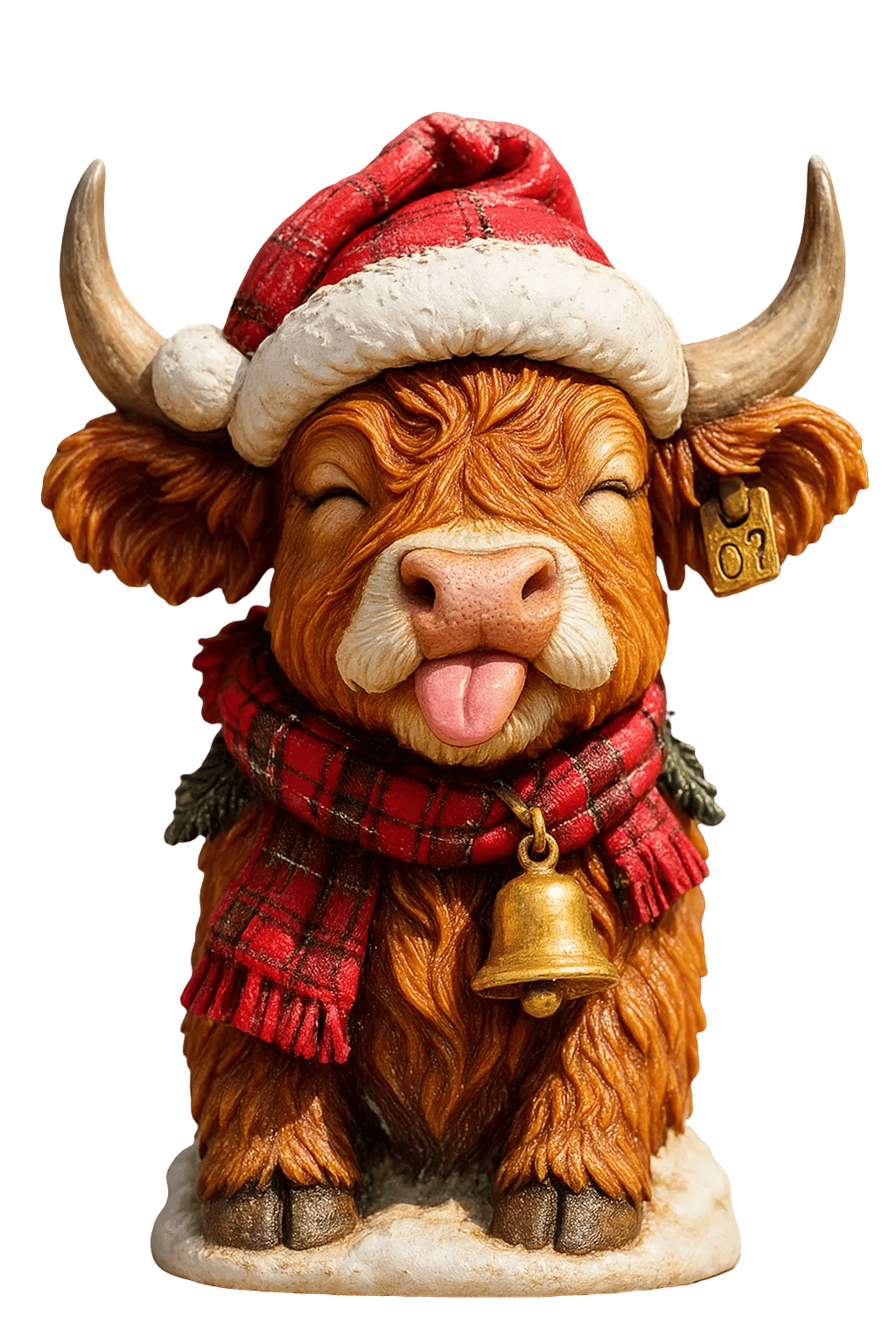 Highland Cow Advent Calendar 2026 – 24-Day Christmas Countdown with Cute Highland Cow Figurines