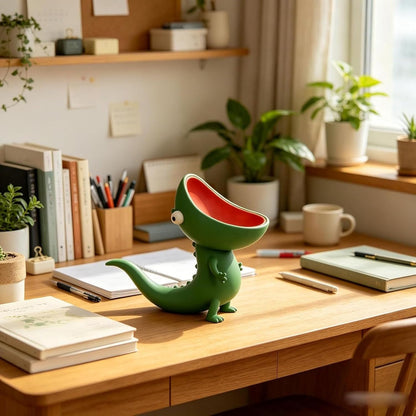 🦎 Funny Cartoon Lizard Soap Holder