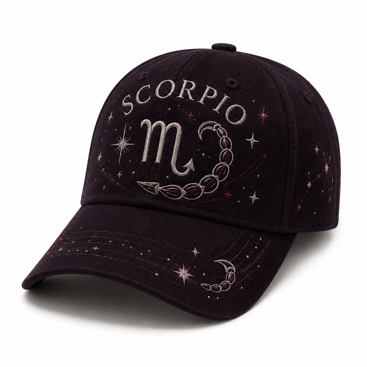 ♈♉12 Zodiac Signs Embroidered Cap Collection – Celestial Hats Made for Every Personality 🧢100% Cotton
