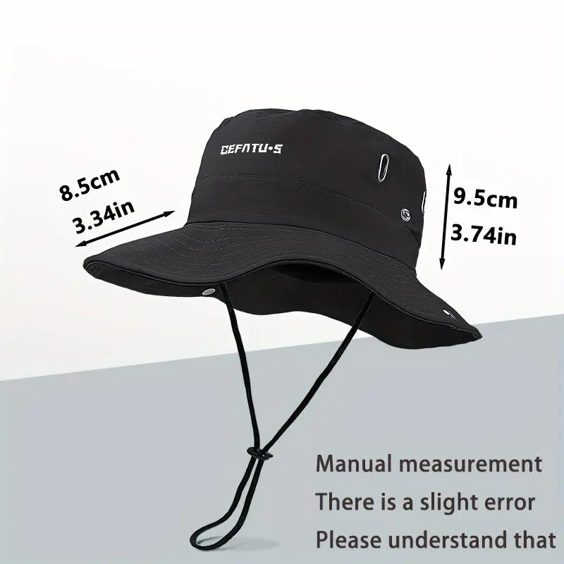 Unisex Sun Protection Hat with Neck Flap