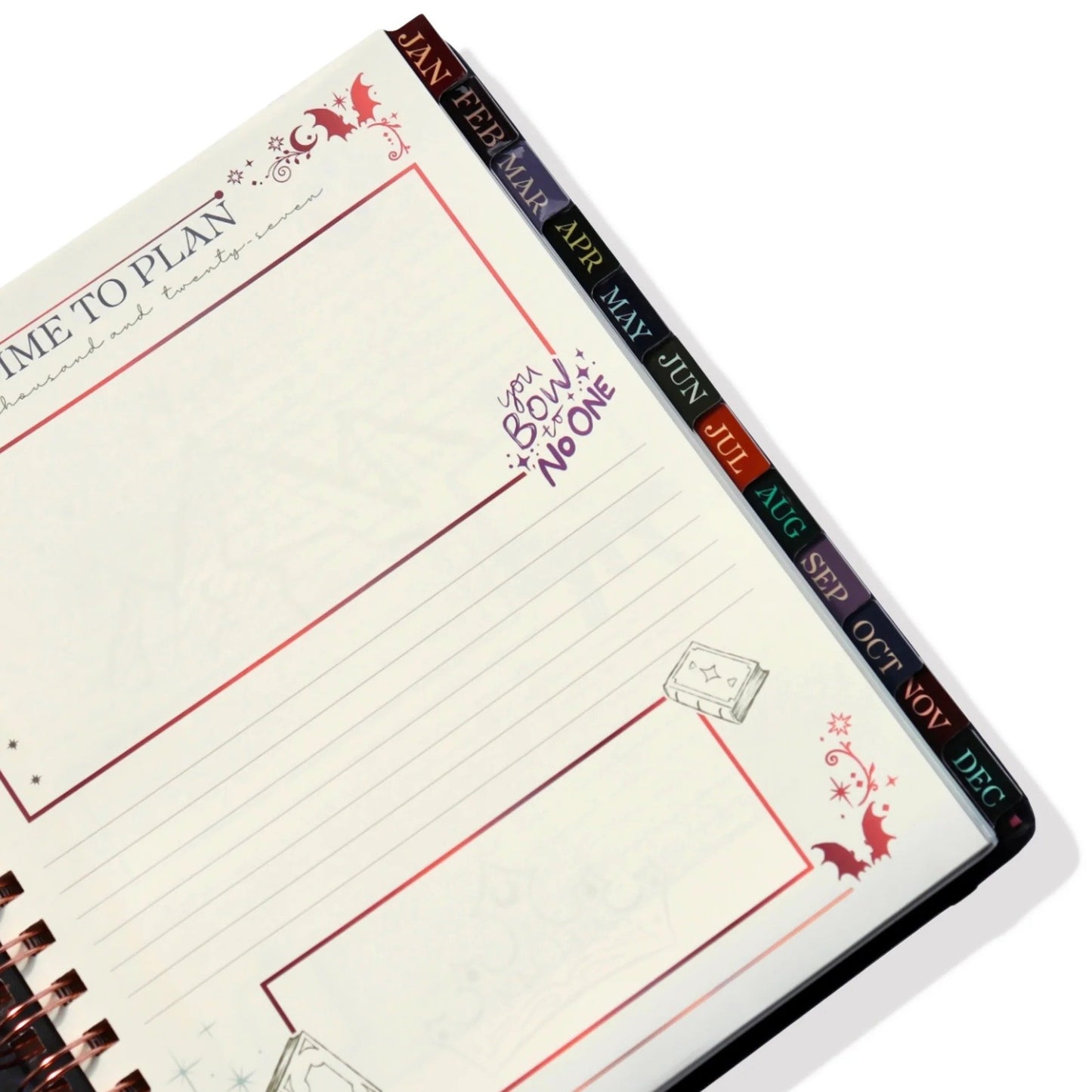 🌙 A Court of Thorns and Roses: Velaris 2027 Weekly Planner ✨ Fantasy Organizer