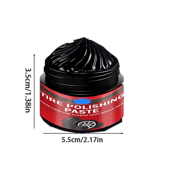 ✨ Car Tyre & Plastic Trim Renewal Paste – Restores Shine, Prevents Cracking & Easy Application 🛞