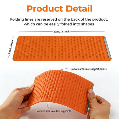 Flexible Silicon Phone Holder, Bendable Rollable Foldable Design