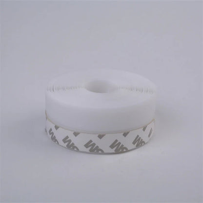 16.4 ft Door Weather Stripping | Adhesive Draft Stopper Seal Strip for Doors, Windows & Shower Doors