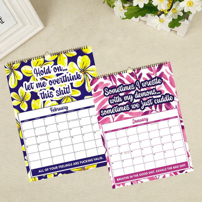 2027 Sweary Mental Health Calendar