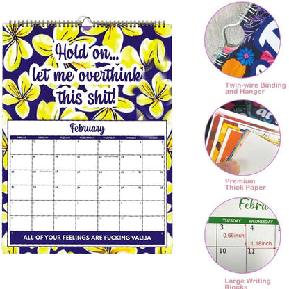 2027 Sweary Mental Health Calendar