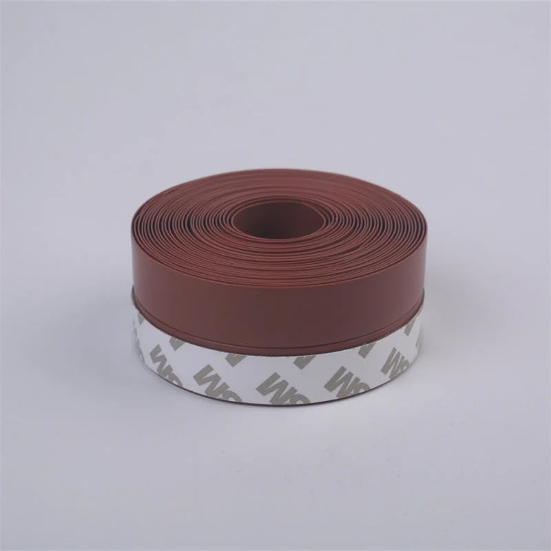 16.4Ft Door Weather Stripping | Adhesive Draft Stopper Seal Strip for Doors, Windows & Shower Doors