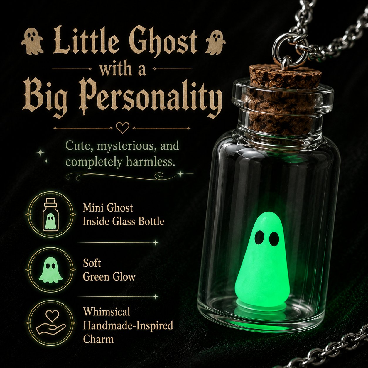 Ghost Adoption Necklace