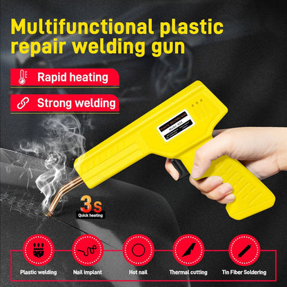 ⚒️2 in 1 Plastic Welding Kit (200PCS 4 Types Portable Automotive Hot Welding Staplers)