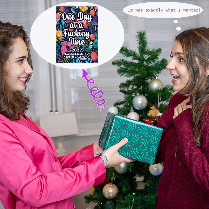 2027 Sweary Mental Health Calendar
