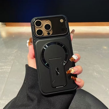 Multifunctional Lens Protection Case with Invisible Stand & Camera Protection