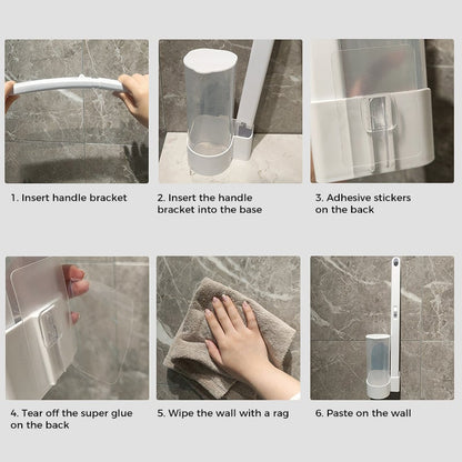 🚽💦Hands-Free Cleaning Gadget🧽Disposable toilet cleaning tool