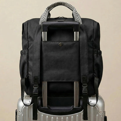 👜3-in-1 Convertible Backpack with 15 Pockets, Multifunctional Organizer for Travel & Daily Commute