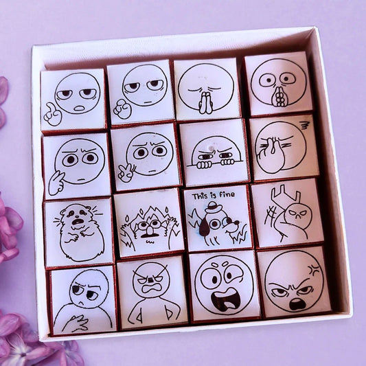 Doodly Stamps Collection-Finally, a way to mark your books without having to draw