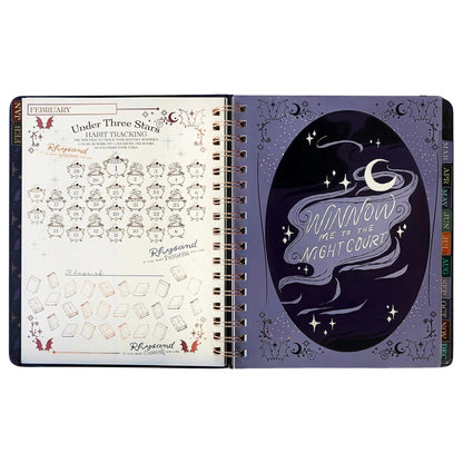 🌙 A Court of Thorns and Roses: Velaris 2027 Weekly Planner ✨ Fantasy Organizer