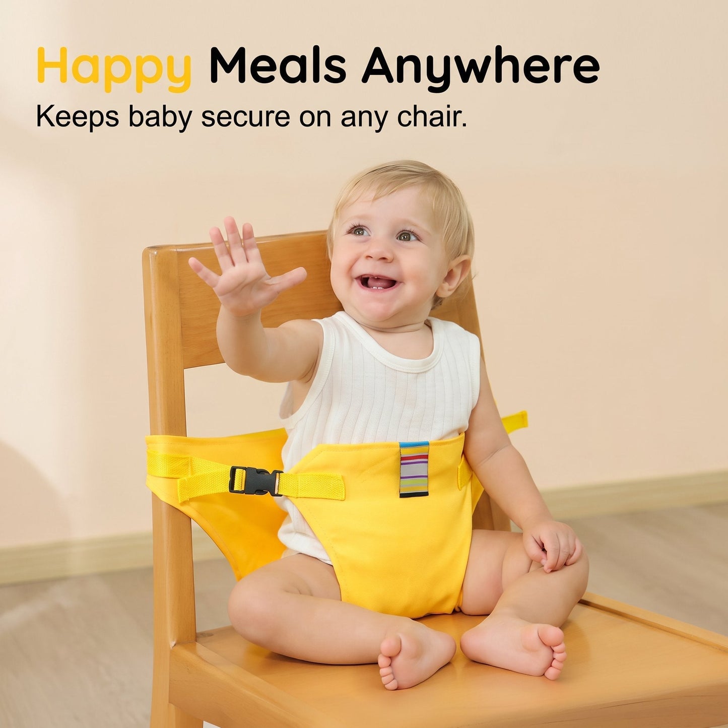 👶 Portable Baby Seat Harness – Turn a Chair Into a Baby Seat