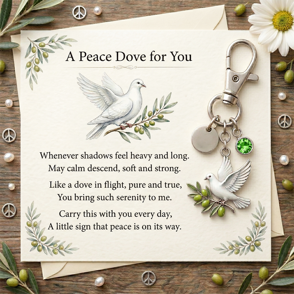 🐦A Little Hummingbird for You keychain🎁A Meaningful Mother’s Day Gift Filled with Love & Comfort