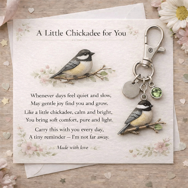 🐦A Little Hummingbird for You keychain🎁A Meaningful Mother’s Day Gift Filled with Love & Comfort