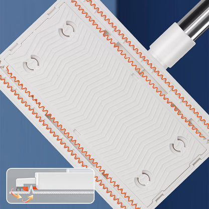 🔥This Week's Special Price:£12.99!! ‼️🧹Disposable Dust Mop with 4 Reusable Cloths✨Lightweight Floor Dusting Mop For Hardwood Tile Floors