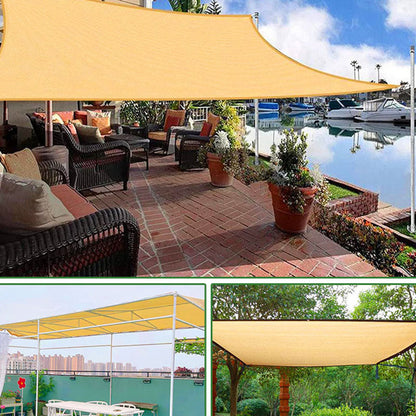 UV-Resistant Shade Net with Grommets