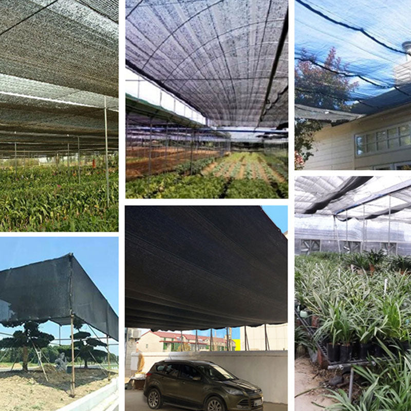 UV-Resistant Shade Net with Grommets