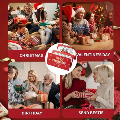 🎄 Fold-Out Christmas Money Gift Card