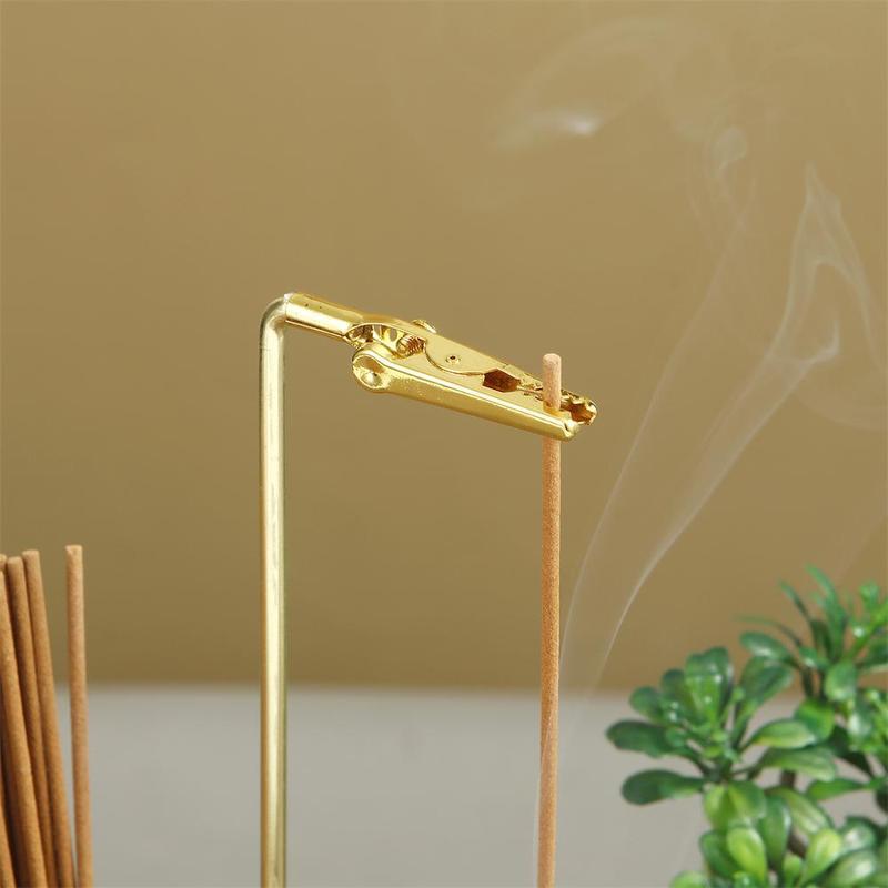 TYIIPLUS™ 2 in 1 Incense & Candle Holder Natural Wood Base Aromatherapy Diffuser