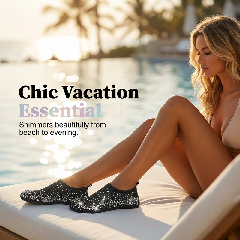 🌊👣Womens Barefoot Water Shoes Travel House Slippers for Indoor and Outdoor