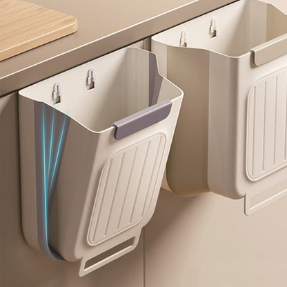 Multipurpose Hanging Collapsible Trash Can – Wall-Mounted Kitchen Waste Bin