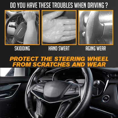 Car Anti-Skid Steering Wheel Cover（2pcs）