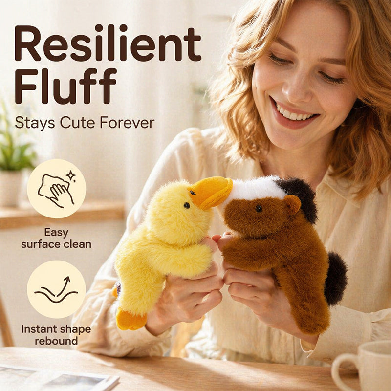 Super Cute Animal Plush Fridge Magnets 🐱🐻🐰 Tiny Lovely Creatures for Home & Car Decor 💡