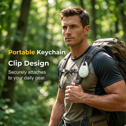 No more trouble from birds, beasts and locusts！Portable Ultrasonic Bird Repellent Keychain