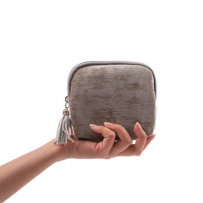 Mini Travel Jewellery Bag with Zip – Compact, Portable & Perfect for Rings, Earrings & Necklaces ✨