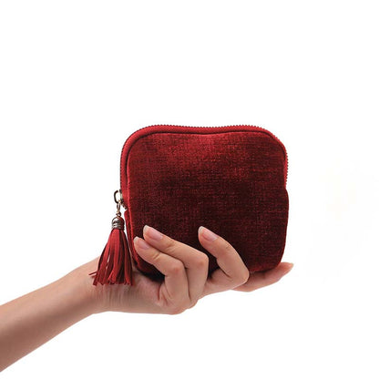 Mini Travel Jewellery Bag with Zip – Compact, Portable & Perfect for Rings, Earrings & Necklaces ✨