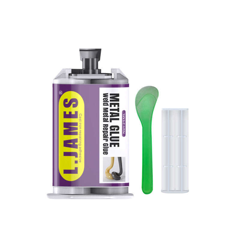 Metal Weld Repair Glue – 2-Part Epoxy, Waterproof, Heat-Resistant, Drillable 🔧