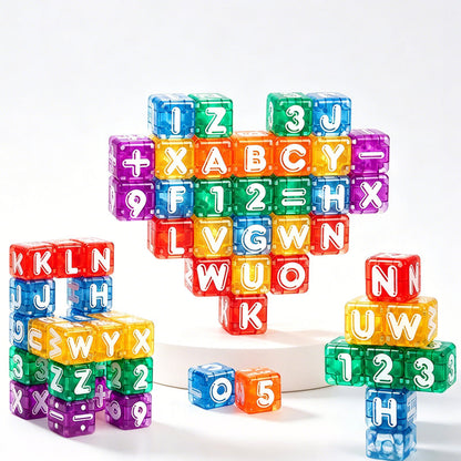 🧩Magnetic Alphabet Number Cubes for Children