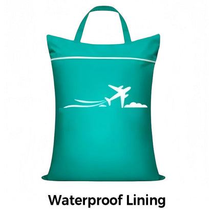🧳Tyiiplus™ Large Waterproof Travel Laundry Bag - 2 Pack For Wet/Dry Separation 💧