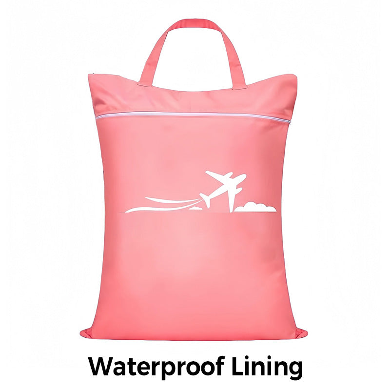 🧳Tyiiplus™ Large Waterproof Travel Laundry Bag - 2 Pack For Wet/Dry Separation 💧