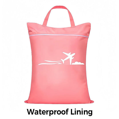 🧳Tyiiplus™ Large Waterproof Travel Laundry Bag - 2 Pack For Wet/Dry Separation 💧