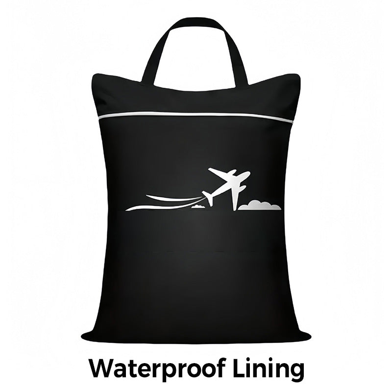 🧳Tyiiplus™ Large Waterproof Travel Laundry Bag - 2 Pack For Wet/Dry Separation 💧