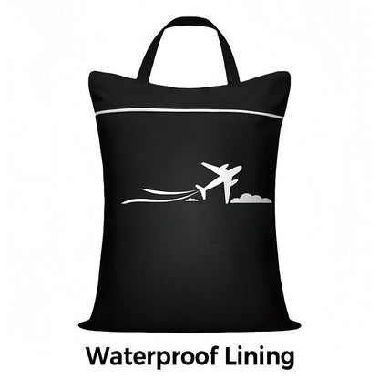 🧳Tyiiplus™ Large Waterproof Travel Laundry Bag - 2 Pack For Wet/Dry Separation 💧