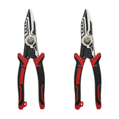 Heavy-Duty Tin Snips – CR-V Steel Metal Cutting Shears for DIY & Repairs