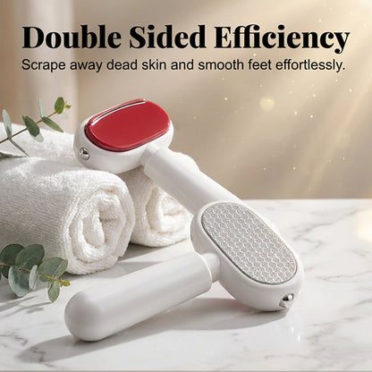 Double-Sided Foot Scraper – Easily Removes Calluses and Dead Skin ✨🦶