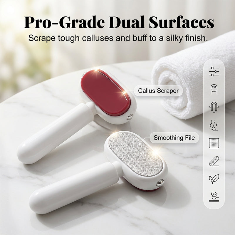 Double-Sided Foot Scraper – Easily Removes Calluses and Dead Skin ✨🦶