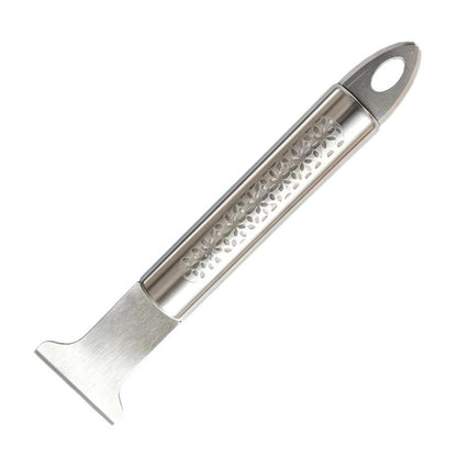 Multi-Purpose Stainless Steel Scraper – Heavy-Duty Ice & Grease Removal Tool